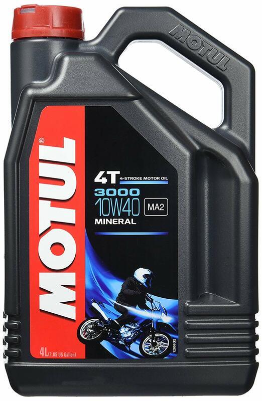 MOTUL 3000 4T Motor Oil - 10W40 4L x4