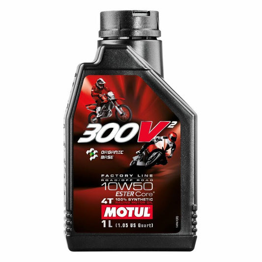 MOTUL 300V² 4T Motor Oil - 10W50 1L x12