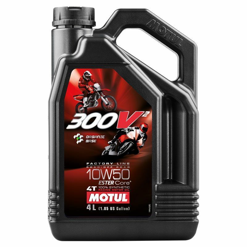 MOTUL 300V² 4T Motor Oil - 10W50 4L x4