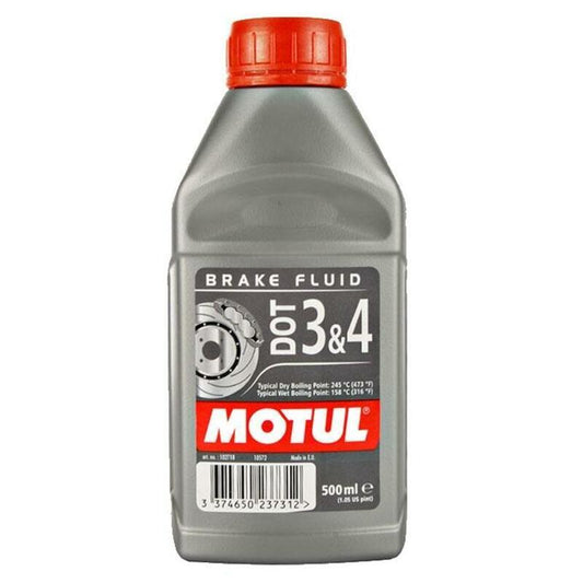 MOTUL DOT 3&4 Brake Fluid - 500ml x12