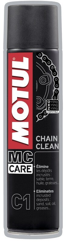 MOTUL MC Care C1 Kettingreiniger - Spuitbus 400 ml x12