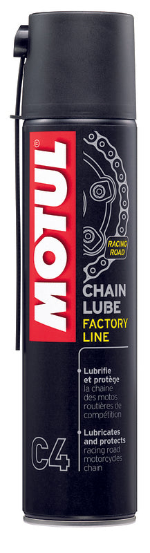 MOTUL MC Care C4 Factory Line Chain Lube - Spray 400ml x12