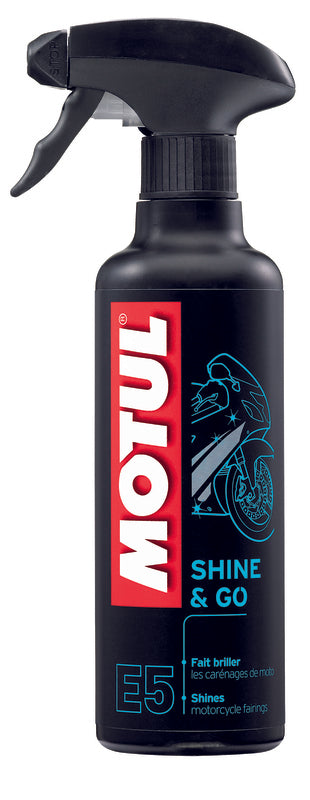 MOTUL E5 Shine & go Silicon Cleaner - 400ml Spray x12