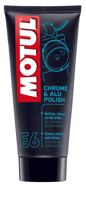 MOTUL E6 Chrome & Alu Polish - 100ml Tube x12