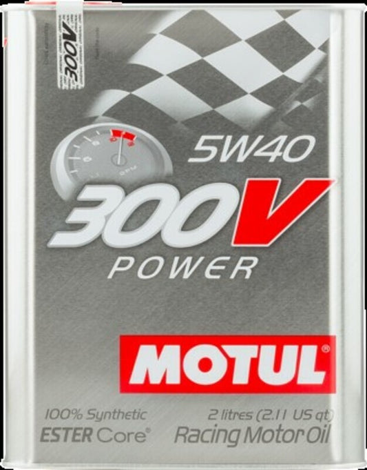 MOTUL 300V Power Motor Oil 4T - 5W40 2L X10