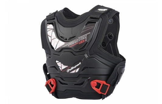 POLISPORT Body protector phantom mini zwart