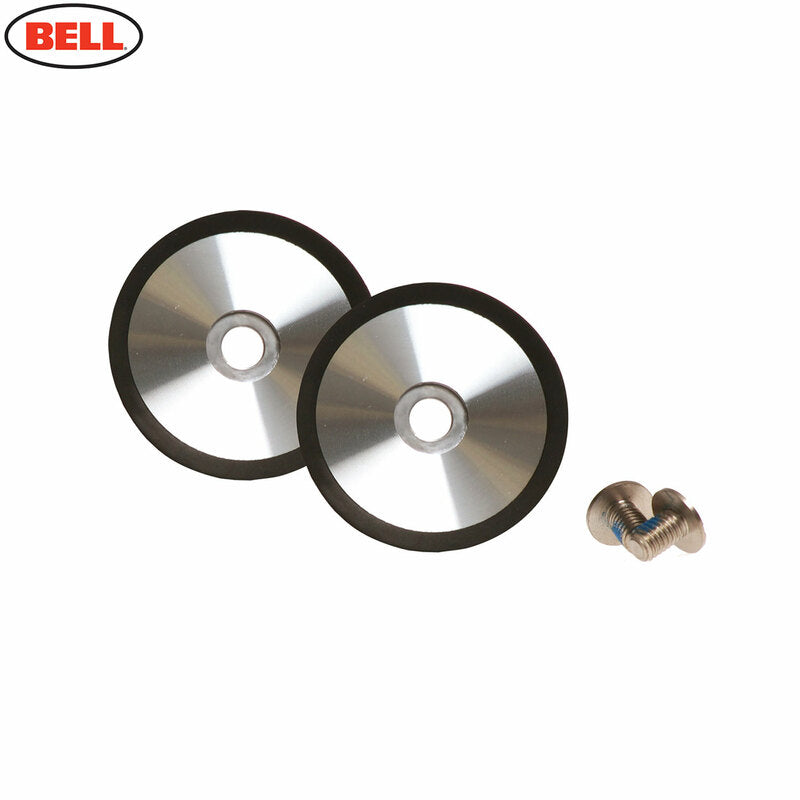 BELL Bullit visor screw set brushed silver 