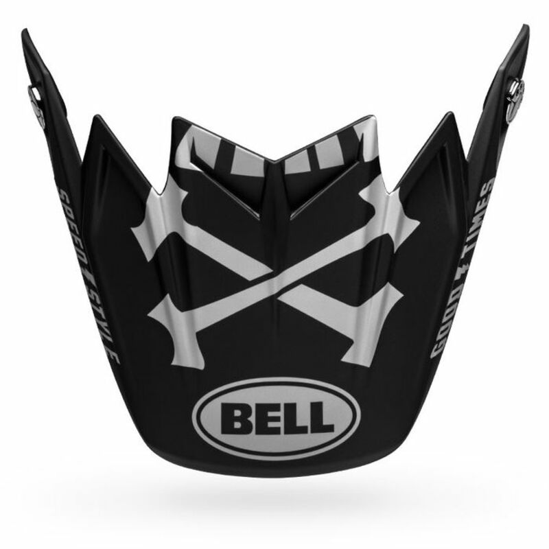 BELL Moto-9 flex helmet visor Fasthouse WRWF black/white/gray