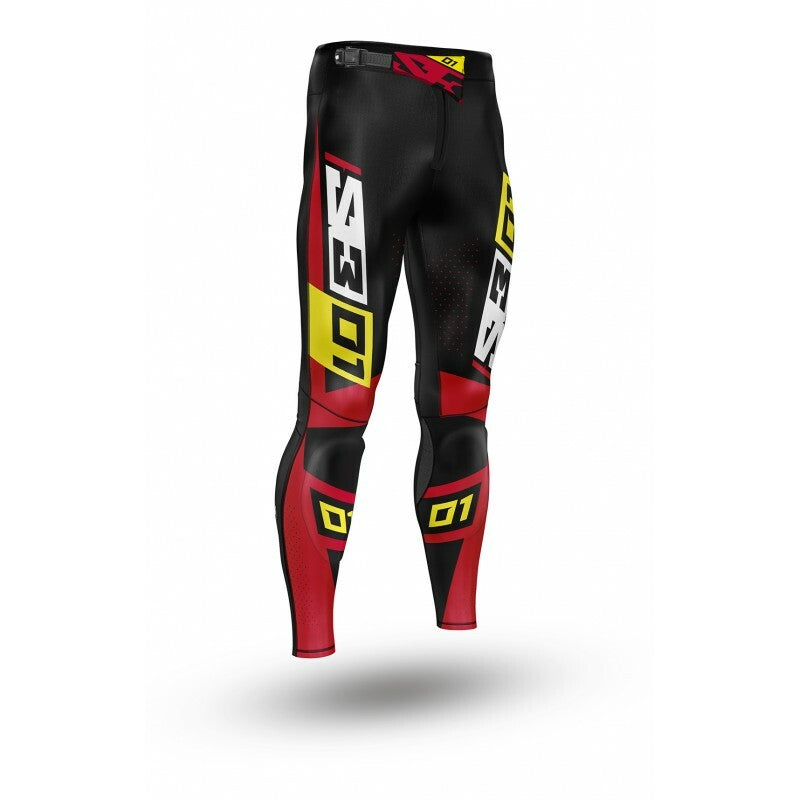 S3 Collection 01 Pants - Black/Red Size 44