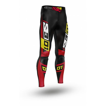 S3 Collection 01 Pants - Black/Red Size 44