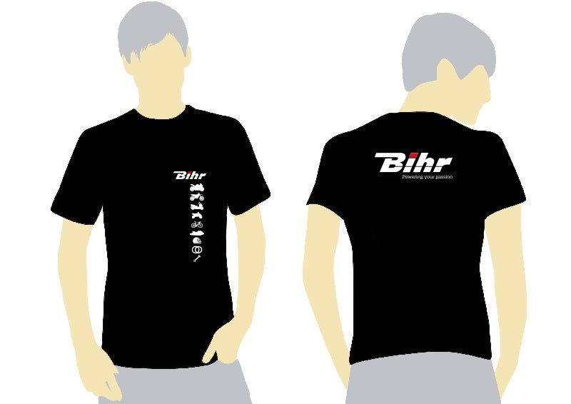 BIHR T-Shirt Black 2019 - Size L