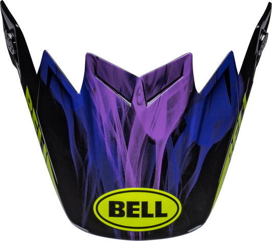 BELL Moto-9S Flex Off-Road Peak - Slayco Black/Purple