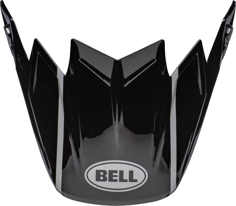 BELL Moto-9S Flex Off-Road Peak - Sprint Gloss Black/Grey