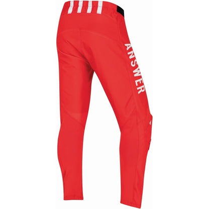 ANSWER A22 Syncron Merge Pants - red/white