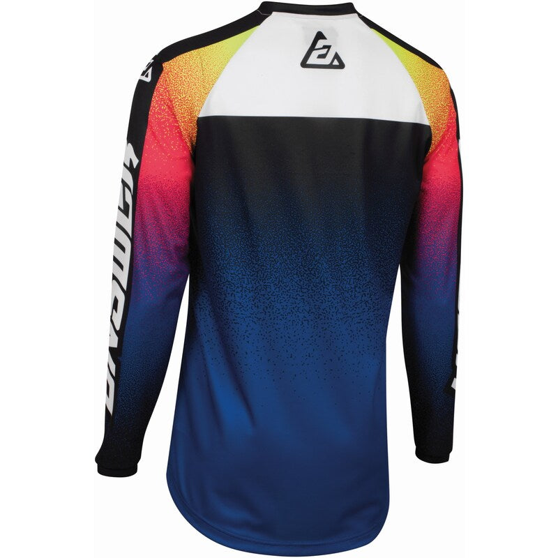 ANSWER A22 Syncron Prism Jersey Blue/Pink Size M