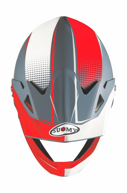 SUOMY Helmet Extreme Grey/Red/White