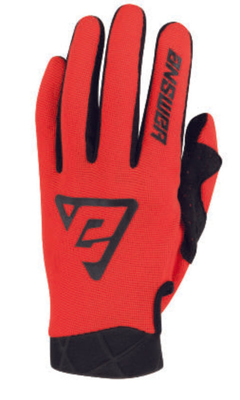 ANSWER Peak Solid youth gloves - black/black