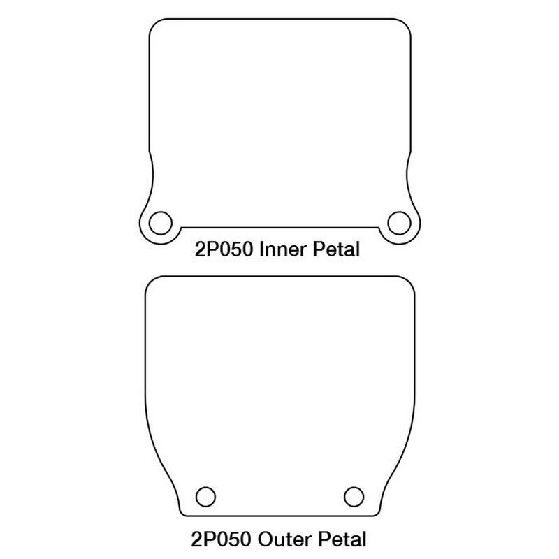 PLATES FOR REED VALVE V-FORCE2