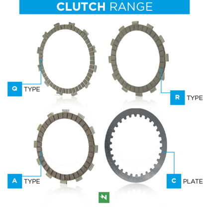 NEWFREN Standard Padded Clutch Plate Set