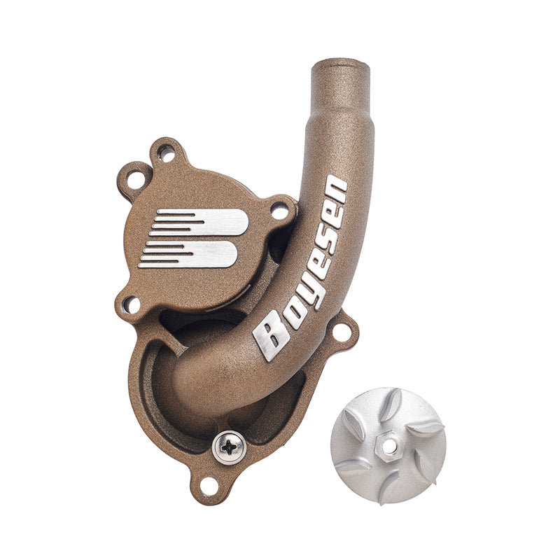 BOYESEN Water pump cover with vane - Honda CRF450R 