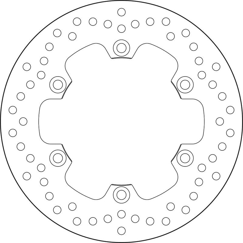 BREMBO Serie Oro ronde vaste remschijf