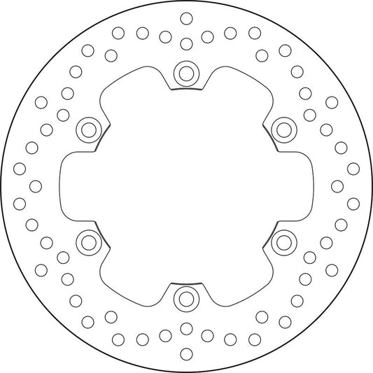 BREMBO Serie Oro ronde vaste remschijf