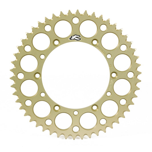 RENTHAL Aluminum ultra-light self-cleaning hard anodized rear sprocket - 520