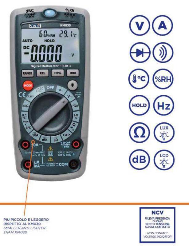 ZECA digitale multimeter