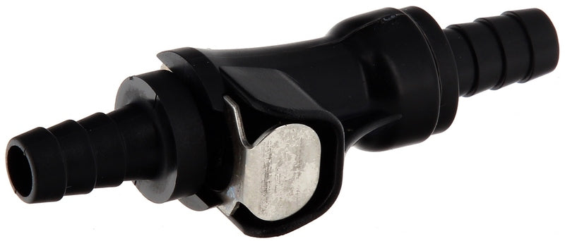 QUICK COUPLING 8MM SINGLE LOCK BLACK