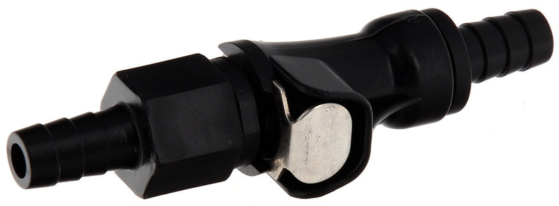 QUICK COUPLING 8MM DOUBLE LOCK BLACK 