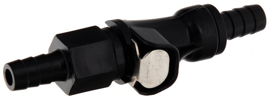 QUICK COUPLING 8MM DOUBLE LOCK BLACK 