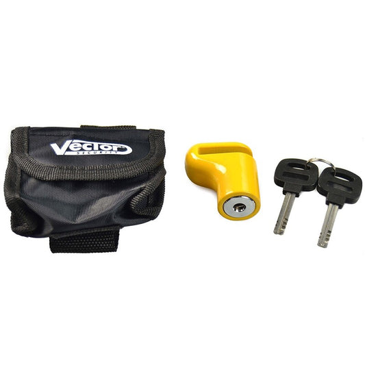 VECTOR Disc Mini Disc Lock - Ø5mm - Yellow