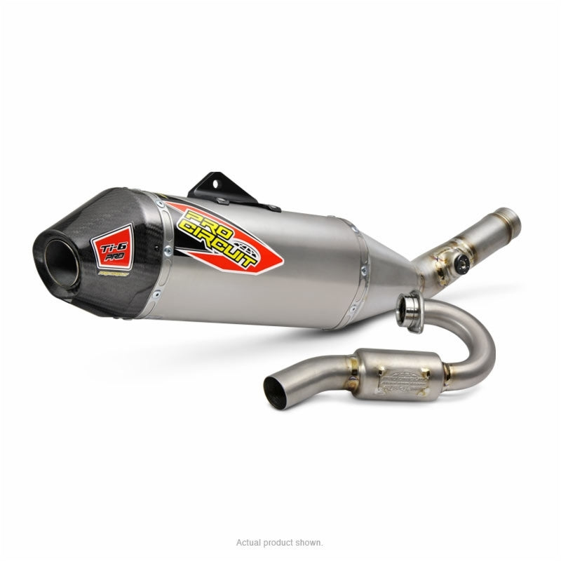 PRO CIRCUIT T-6 Complete exhaust system - titanium Kawasaki KX250F 