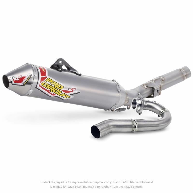 PRO CIRCUIT Ti-4R Complete exhaust system - titanium Honda CRF450R 