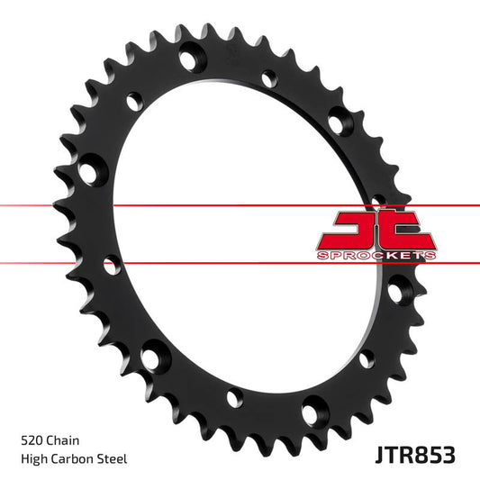 JT SPROCKETS Staal standaard achtertandwiel 853 - 520