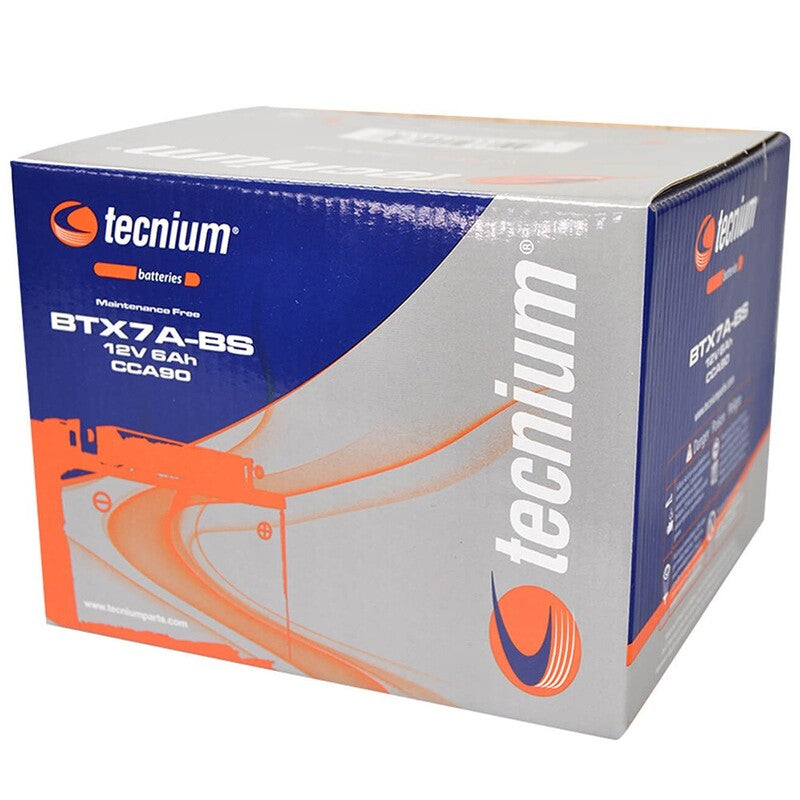 TECNIUM Battery Maintenance Free - BTX7A-BS