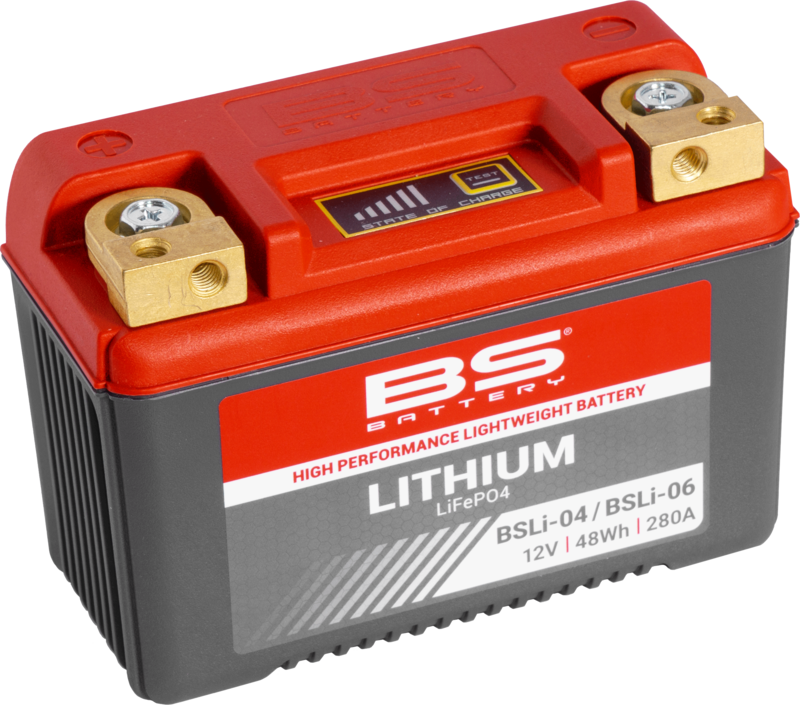 BS BATTERY Accu Lithium-Ion - BSLI-04/06