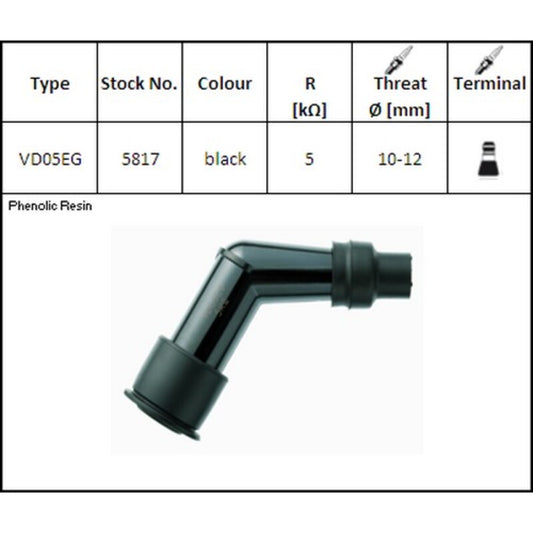 NGK Spark Plug Cap - VD05EG 