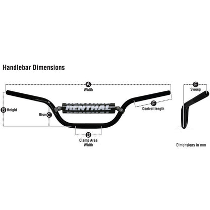 RENTHAL Twinwall 999 McGrath/KTM SX125-450 stuur