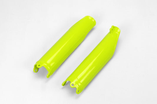 UFO Front fork protectors neon yellow Honda CRF450R