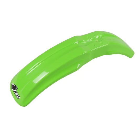 UFO Restyled front fender green Kawasaki KX80/85