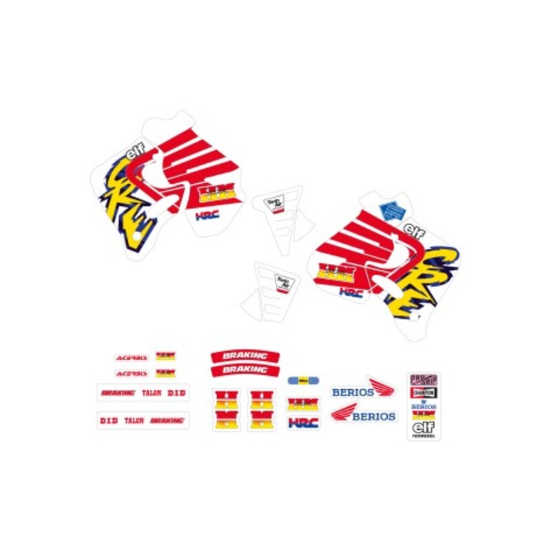 TECNOSEL Graphic Kit Replica Team Honda Enduro 1995 