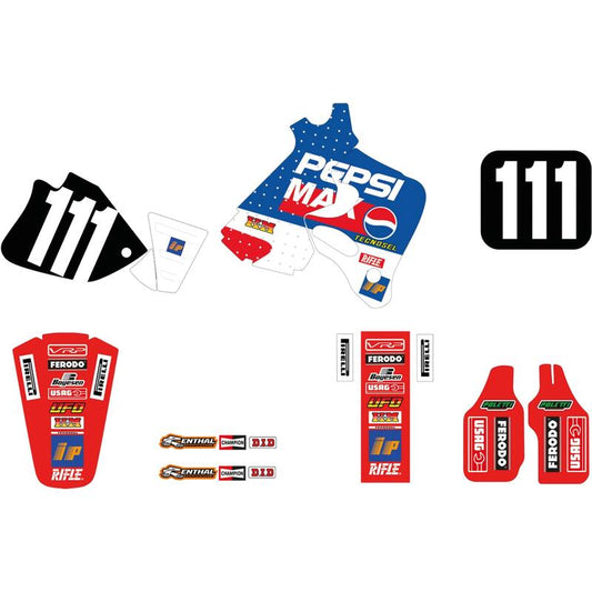 TECNOSEL Graphic Kit Replica Team Honda Pepsi 1995 