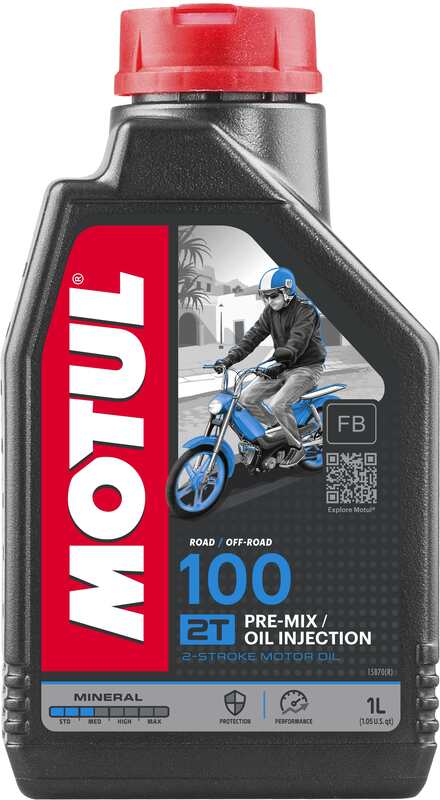 MOTUL 100 2T Motomix motorolie - 1L