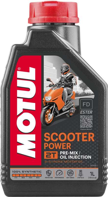 MOTUL Scooter Power 2T motorolie - 1L