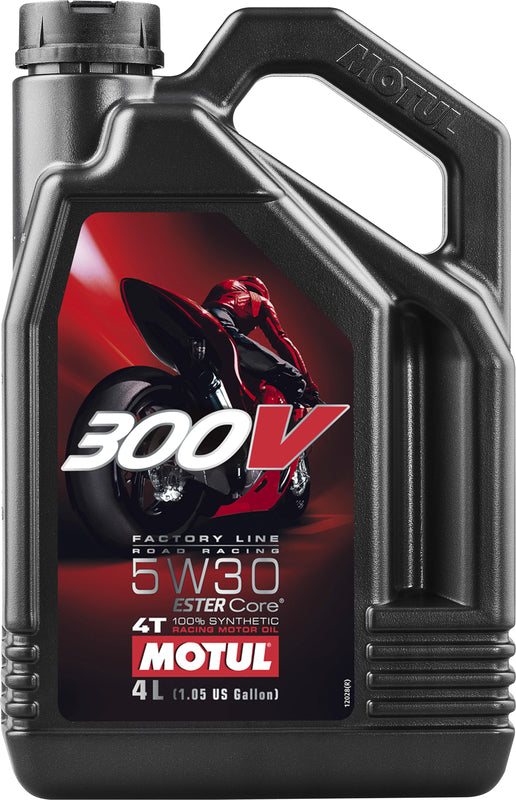 MOTUL 300V Factory Line Road Racing 4T motorolie - 5W30 4L