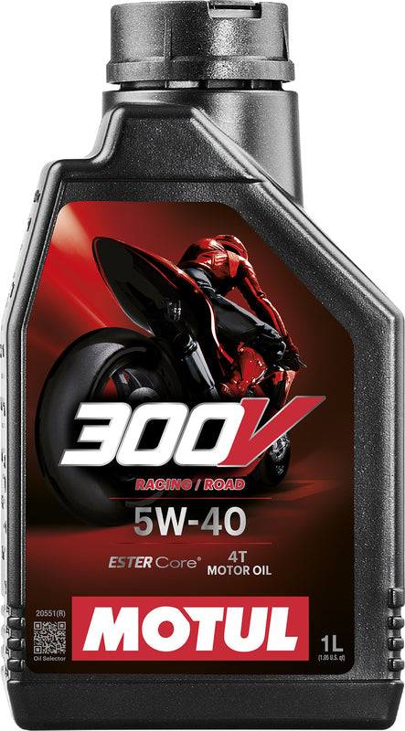 MOTUL 300V Factory Line Road Racing 4T motorolie - 5W40 1L