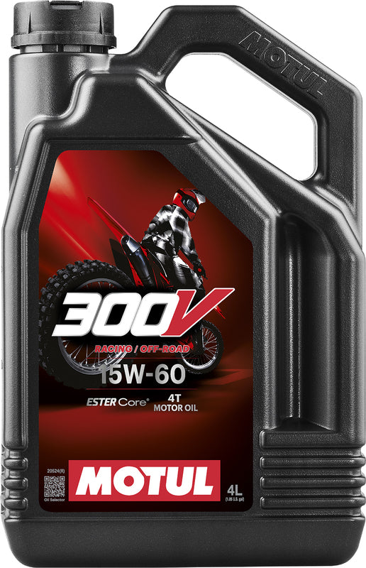 MOTUL 300V Factory Line Off Road Racing 4T motorolie - 15W60 4L