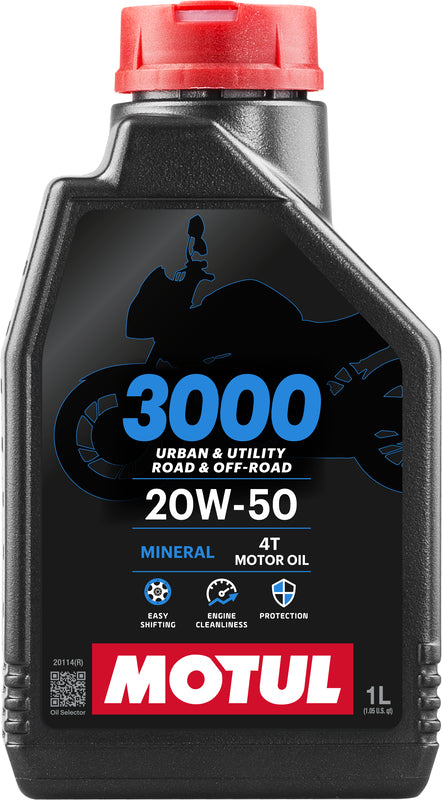 MOTUL 3000 4T motorolie - 20W50 1L