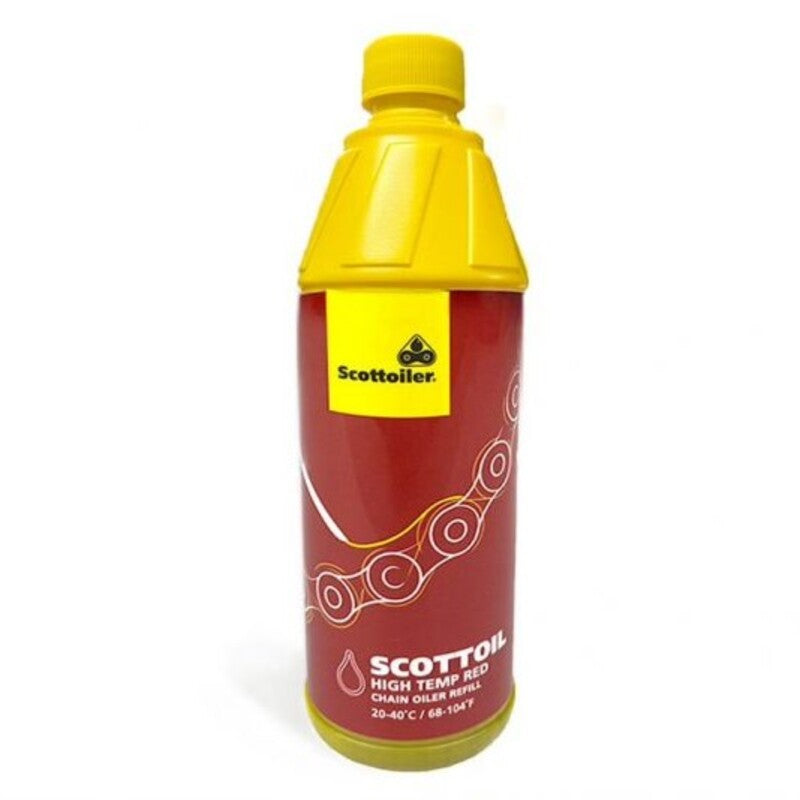 SCOTTOILER Navul-flacon voor eSystem & vSystem Red Kits hoge temp. 20-40°C - 500ml